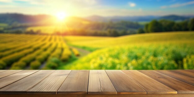 Temática de la granja sin enfoque Tábula vacía Fondo