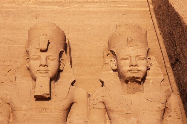 Tempel Abu Simbel in Ägypten