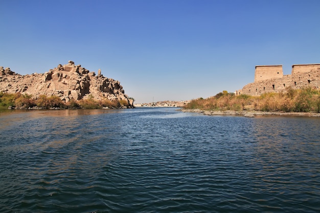 Tempel der Isis auf der Insel Philae in Ägypten