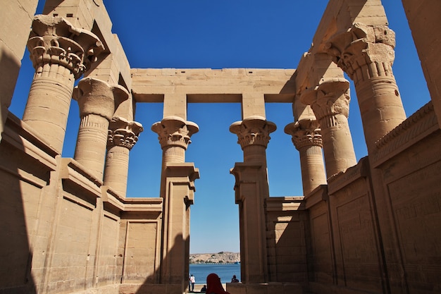 Tempel der Isis auf der Insel Philae in Ägypten