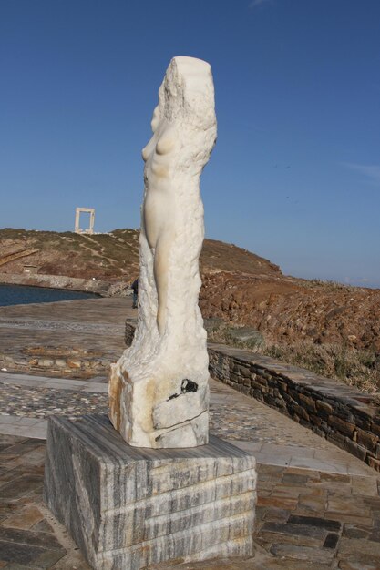 Tempel des Apollo Naxos Griechenland