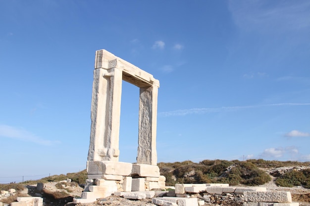 Tempel des Apollo Naxos Griechenland