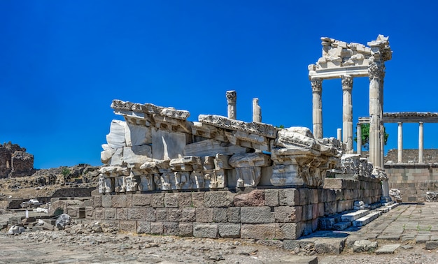 Tempel des Dionysos in der antiken Stadt Pergamon, Türkei