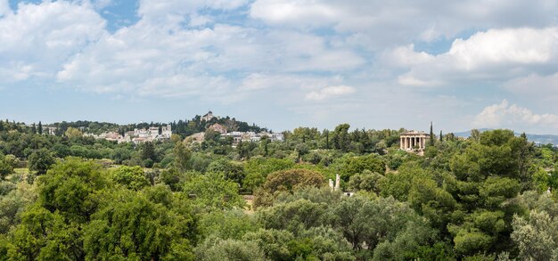 Tempel des Hephaistos in der griechischen Agora