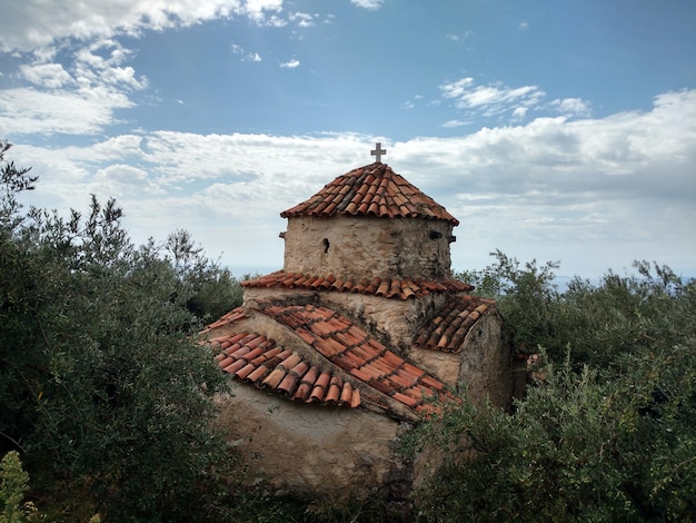 Foto tempel gegen den himmel