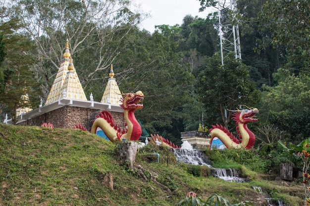 Tempel im Dorf Pang Hai Chiang Mai Thailand