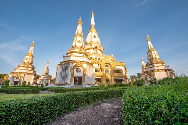 Tempel Phra Maha Chedi Chai Mongkol, öffentlicher u. Berühmter Tempel, Roi Et Thailand