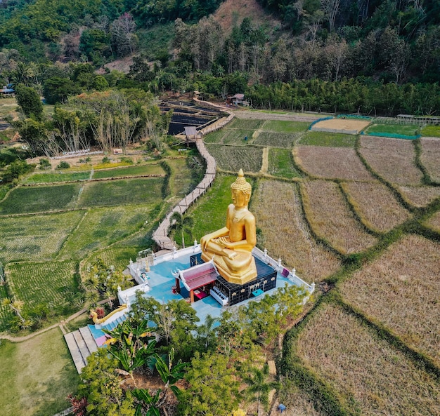 Tempel Wat Na Khuha in Phrae Thailand