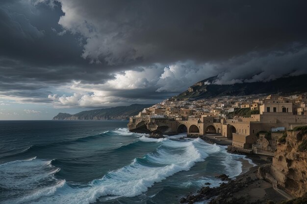 Tempestade na Sicília Drama Mediterrâneo no Inverno