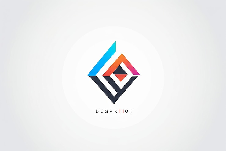 Foto templata de diseño de logotipo abstracto de logotipo vectorial