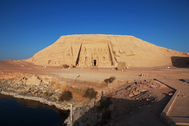 Templo de Abu Simbel en Egipto