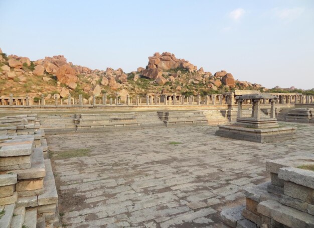 El templo de AchyutaRaya en Vijayanagara