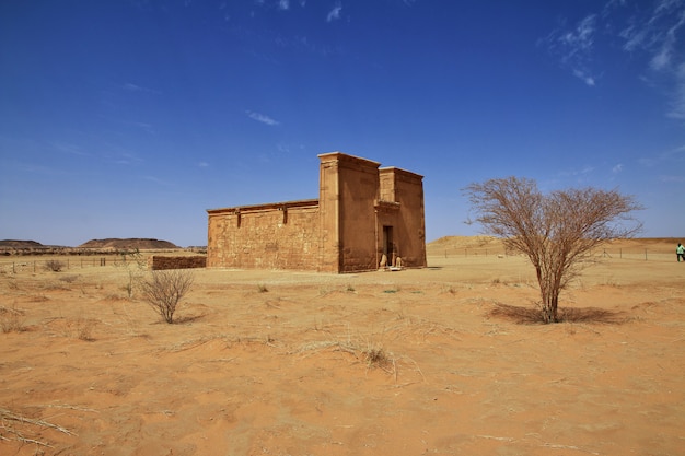 El templo de Amón en el desierto del Sahara del Sudán