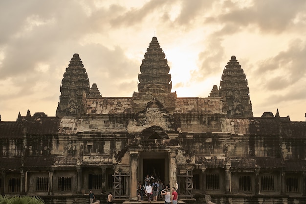 El templo de Angkor Wat en Camboya