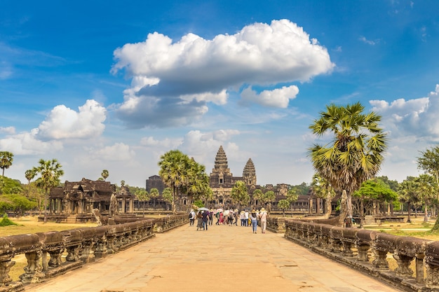 Templo de Angkor Wat en Siem Reap, Camboya