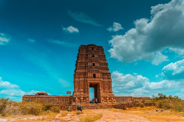 Foto templo antigo em gandikota índia