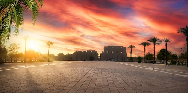 Templo antigo em luxor