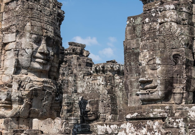 Templo de Bayon en Ankor Wat Camboya