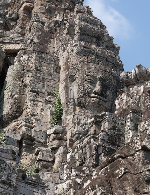 Templo de Bayon en Ankor Wat Camboya