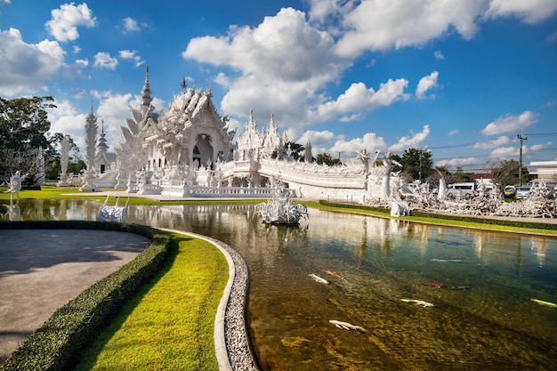 Templo Blanco en Tailandia