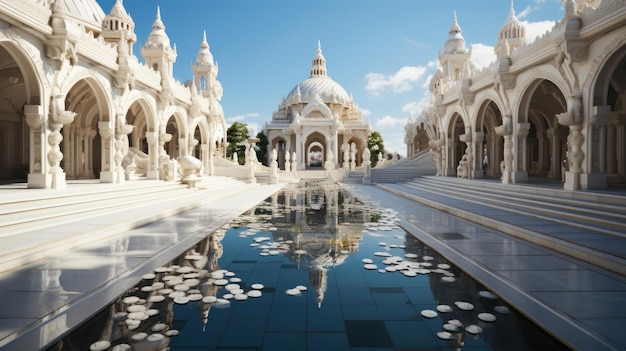 Templo Branco Wat Rong Khun Chiang Rai Tailândia