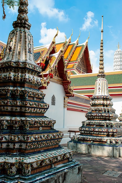 Templo budista en Bangkok, Tailandia