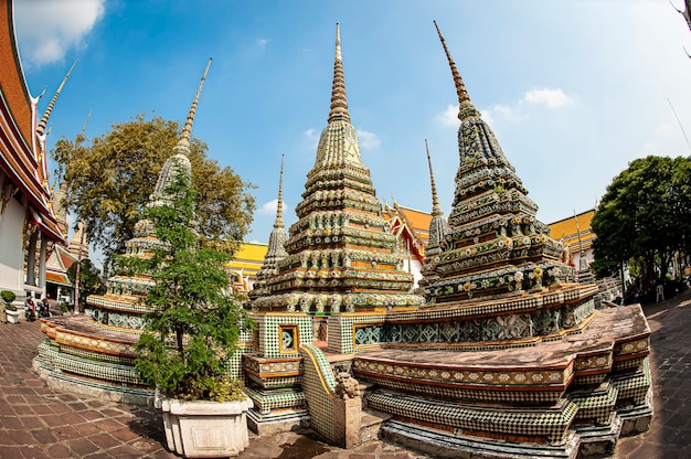 Templo budista em bangkok, tailândia