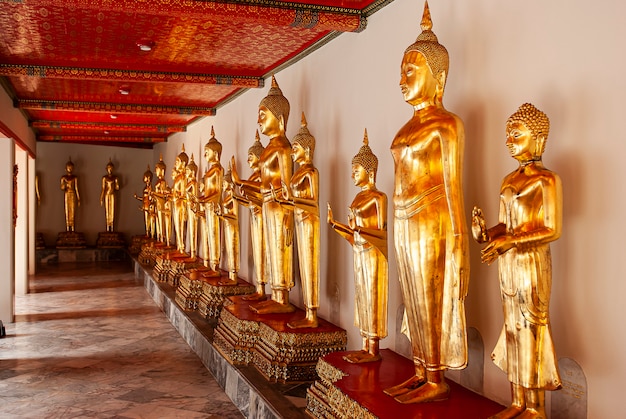 Templo budista em bangkok, tailândia