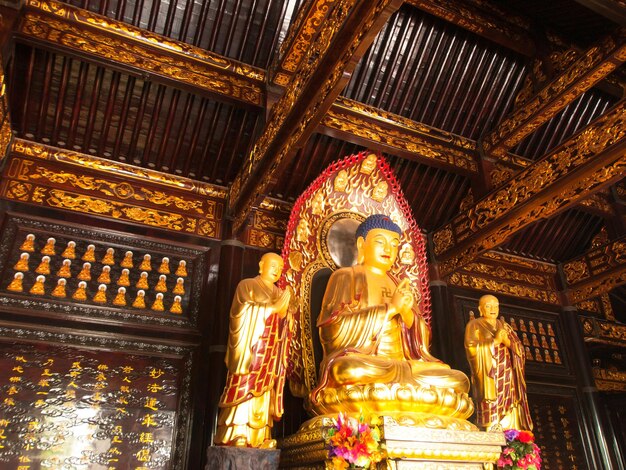 Templo budista em Xi'an, China.