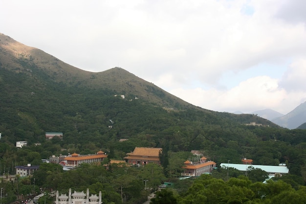 Templo budista en Hong Kong