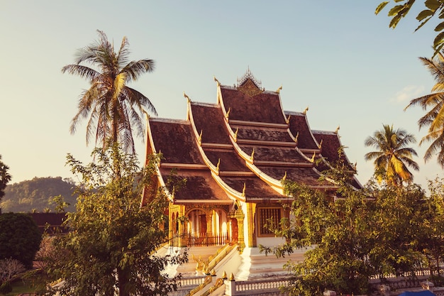 Templo budista en laos