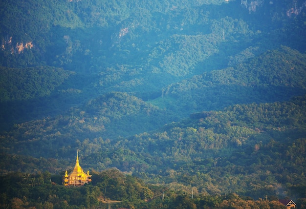 Templo budista en Luang Prabang, Laos