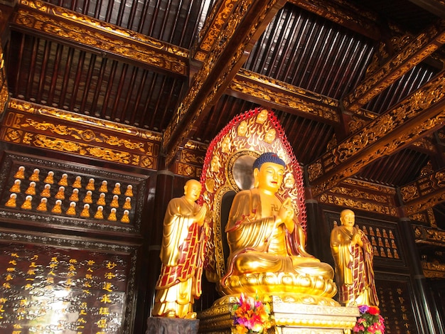 Templo budista en Xi'an, China.