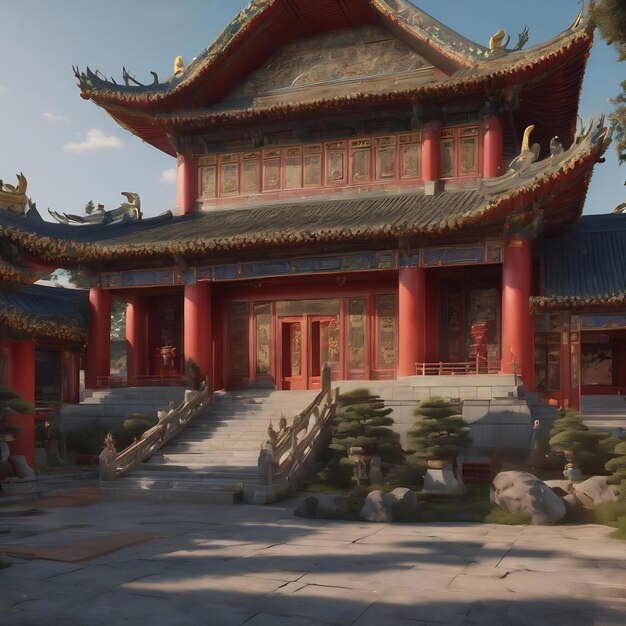 Foto templo chino
