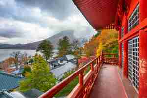 Foto templo chuzenji nikko japón