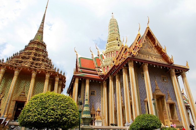 Templo da esmeralda Buddha em Banguecoque, Tailândia.