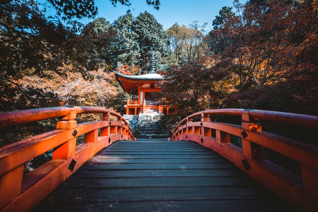 Templo Daigoji en Kyoto, Japón