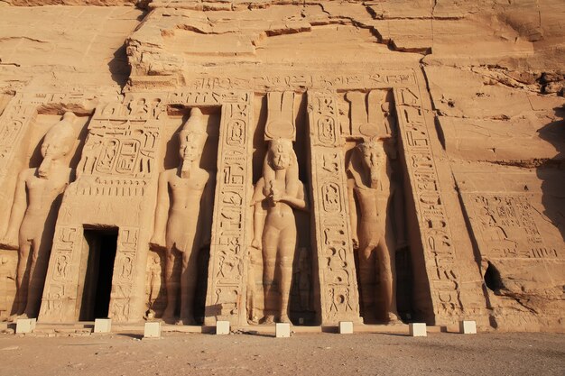 Templo de Abu Simbel no Egito