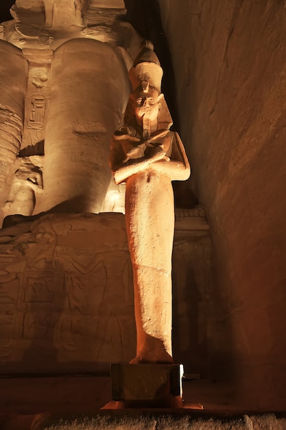 Templo de Abu Simbel no Egito