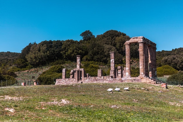 Foto templo de antas, sardenha, itália