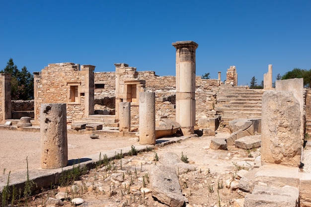 Templo de apolo hylates perto de kourion, no chipre