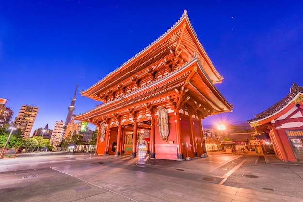 Templo de Asakusa Tóquio Japão