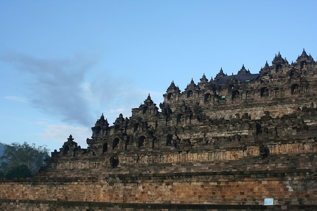 Templo de Borobudur em Yogyakarta na Indonésia