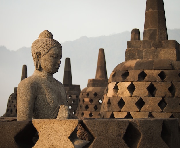 Templo de borobudur, indonésia