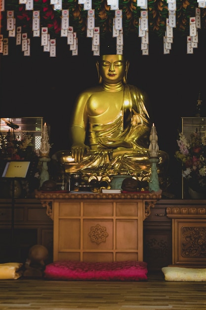 Templo de Buda em Pak Coreia