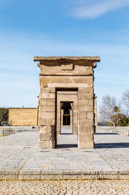 Templo de debod em madri