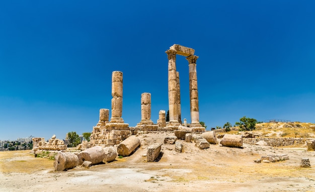 Templo de Hércules da Cidadela de Amã, Jabal al-Qal'a - Jordânia