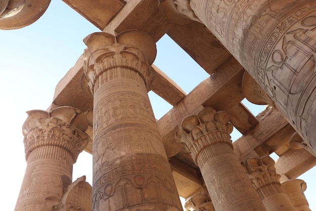 Templo de Kom ombo em Aswan, Egito