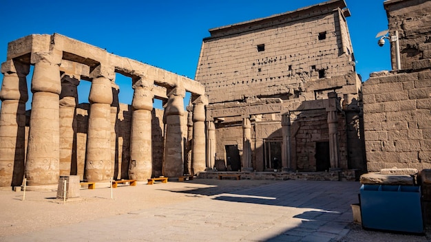 Templo de Luxor em Luxor Egito O Templo de Luxor é um grande complexo de templos egípcios antigos