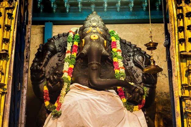 Foto templo de meenakshi com mil pilares